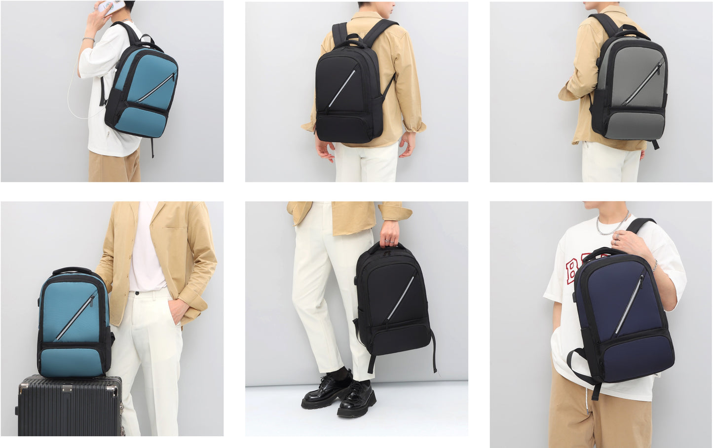 Men‘s Backpack MBP24C01 - Baystory