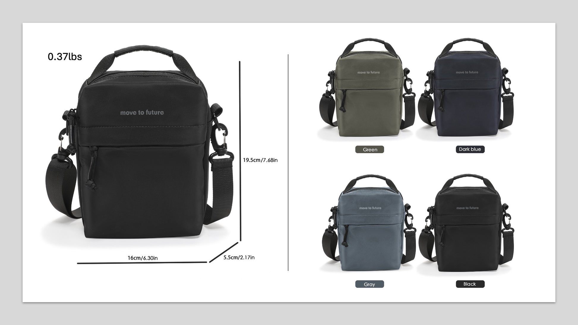 Men's Crossbody MCB24141 - Baystory