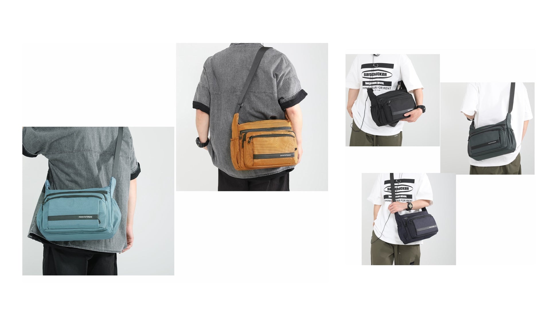 Men's Crossbody MCB24148 - Baystory