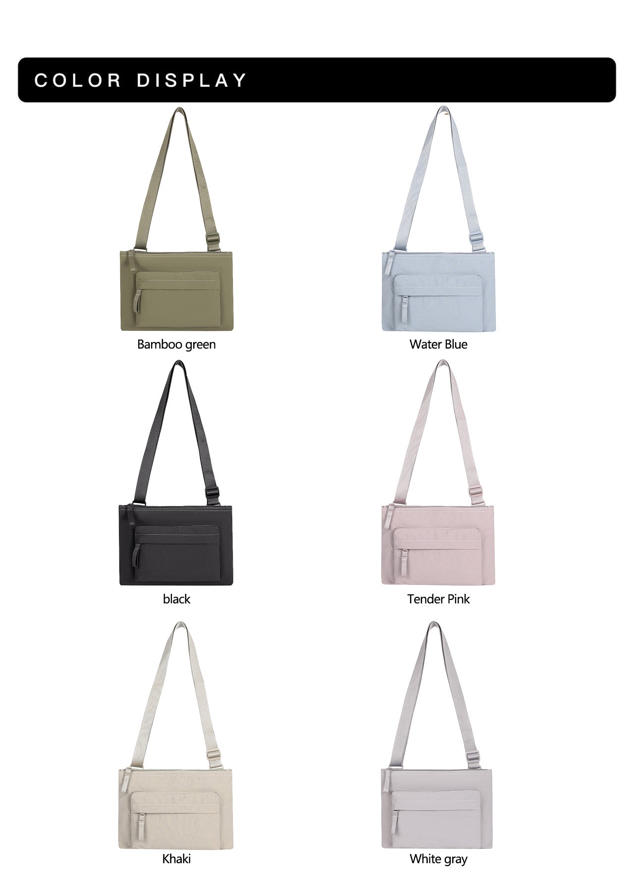 Unisex Crossbody Bag MCB24T07