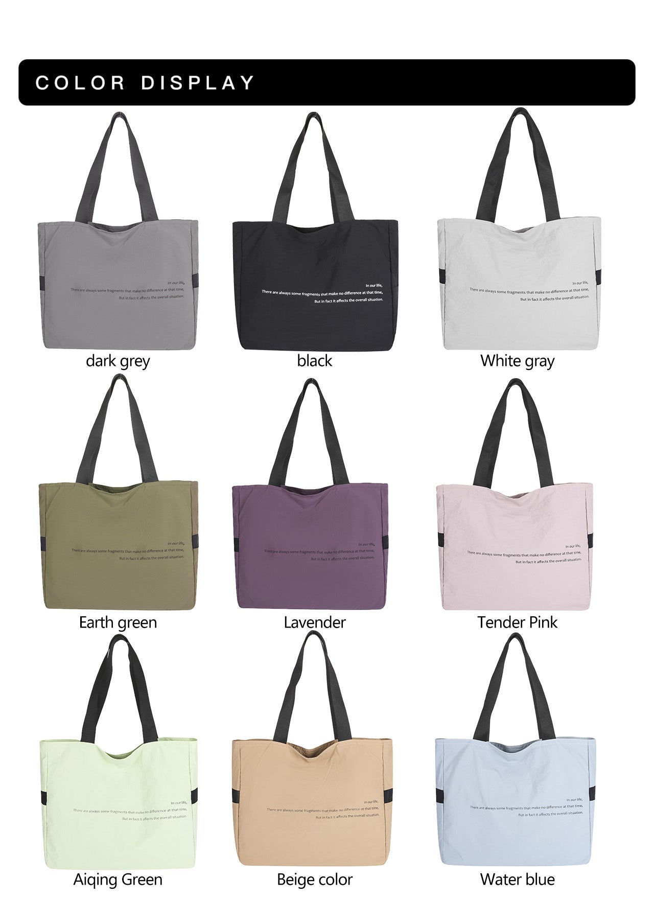 Unisex Tote Bag MTB24T01