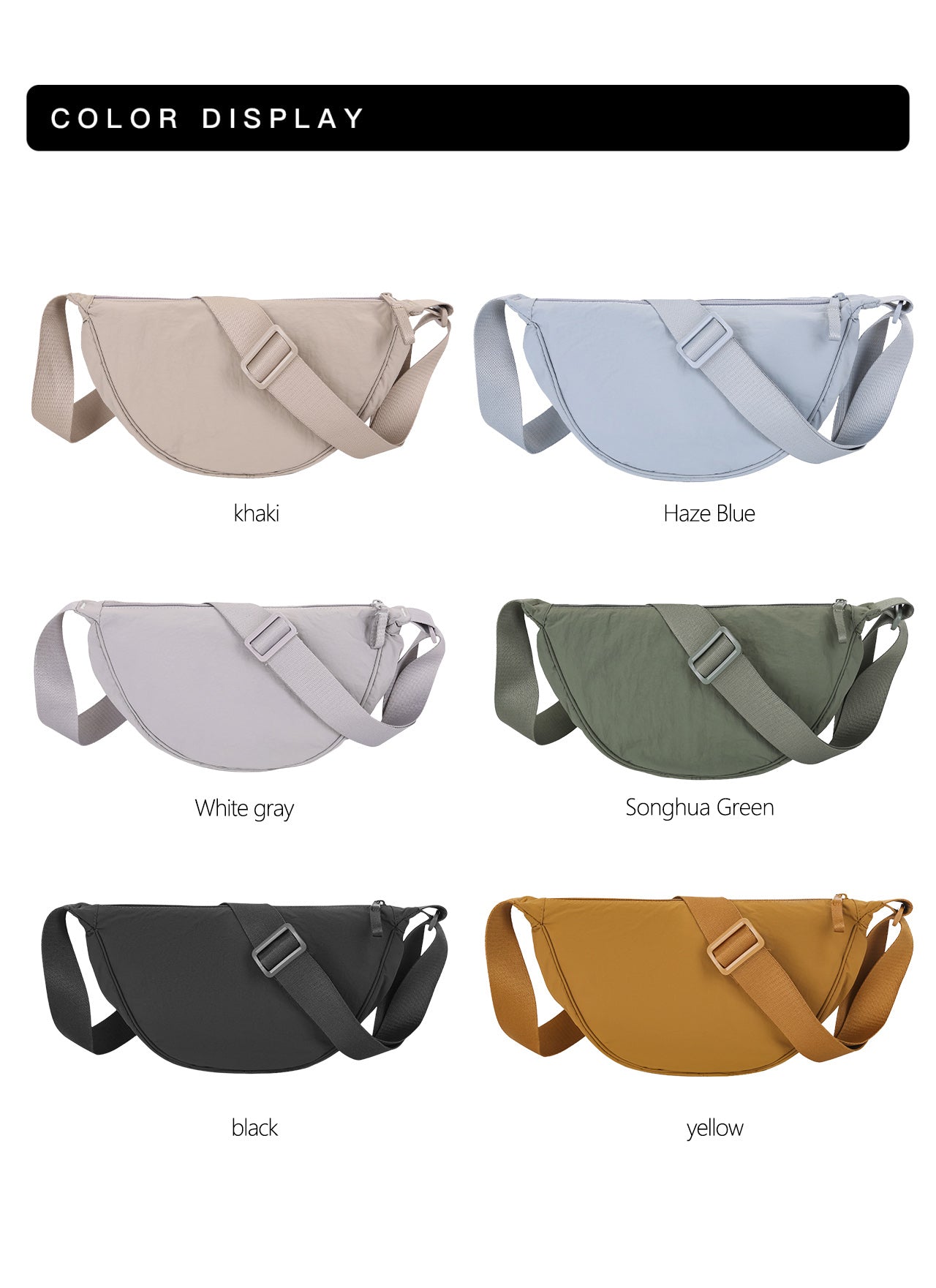 Unisex Crossbody Bag MCB24T08