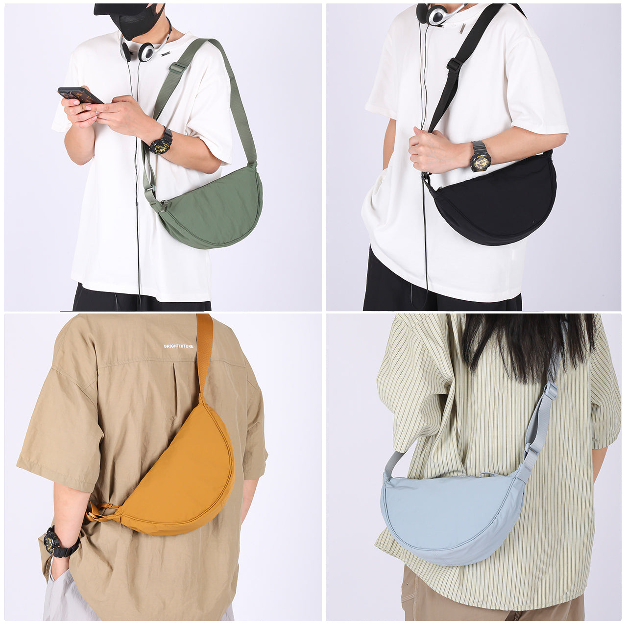 Unisex Crossbody Bag MCB24T08