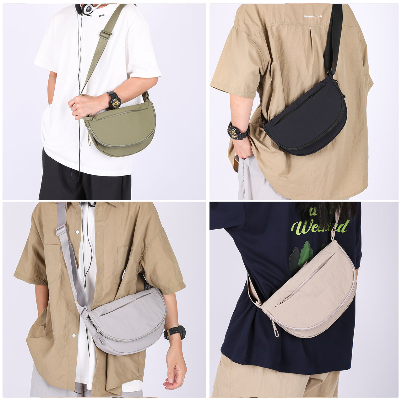 Unisex Crossbody Bag MCB24T03