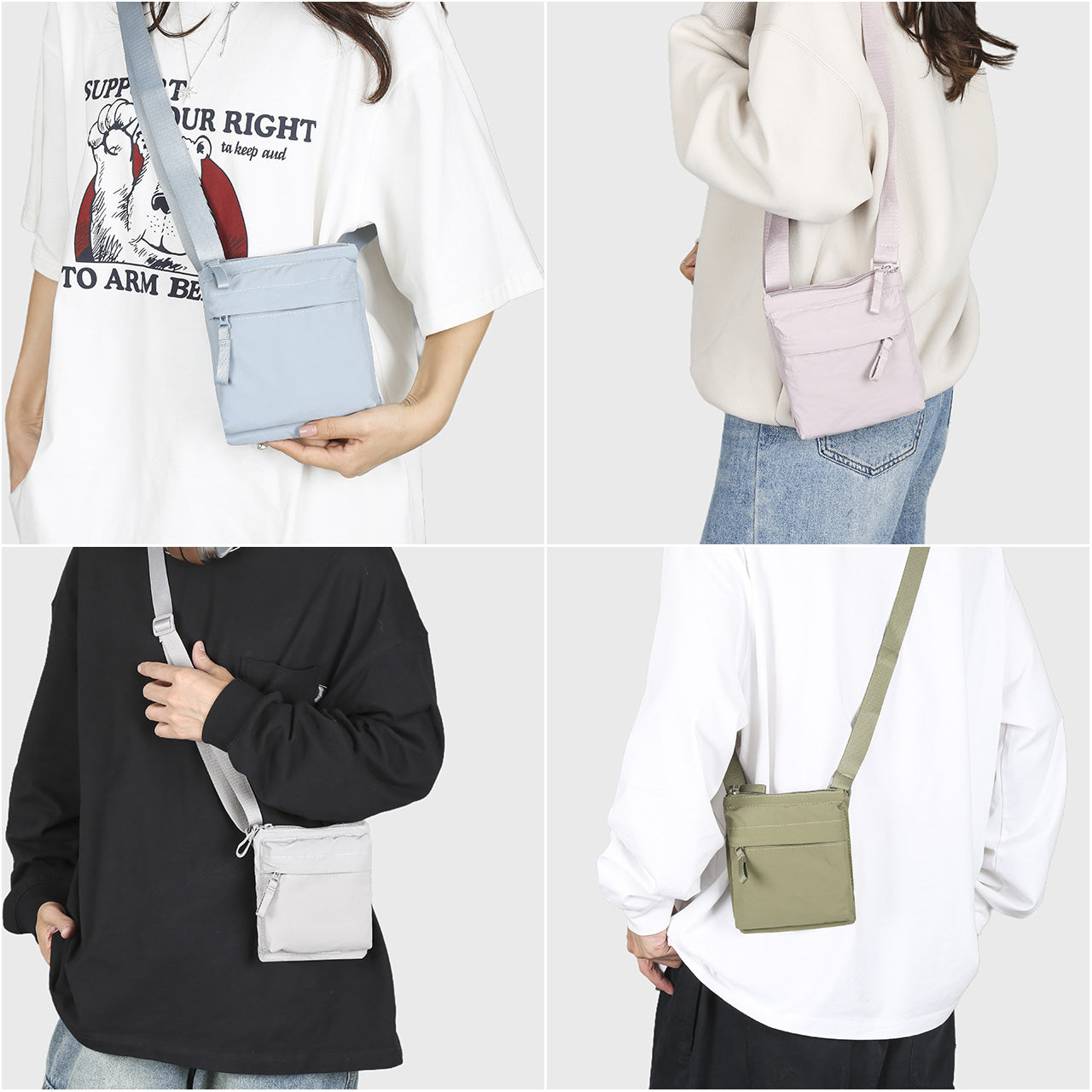 Unisex Crossbody Bag MCB24T04