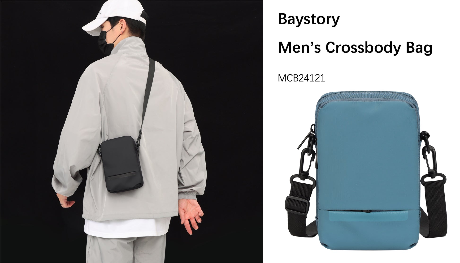 Baystory Men’s Crossbody Bag MCB24121 - Baystory