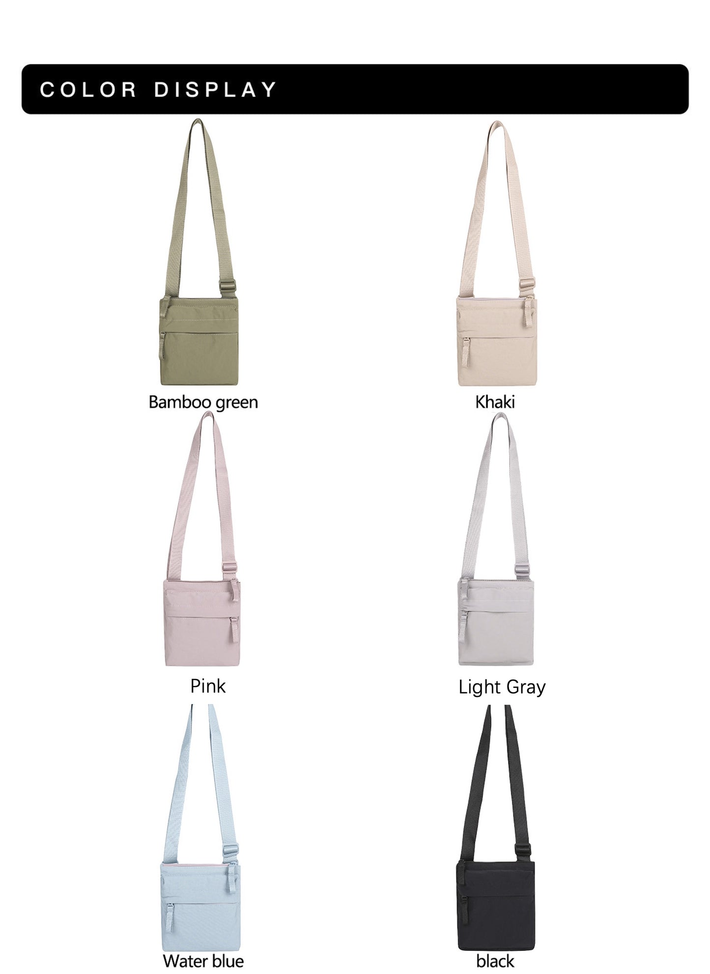 Unisex Crossbody Bag MCB24T04