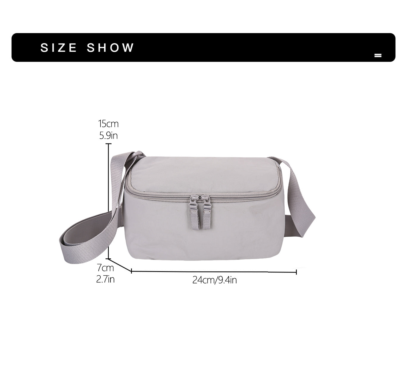 Unisex Crossbody Bag MCB24T09