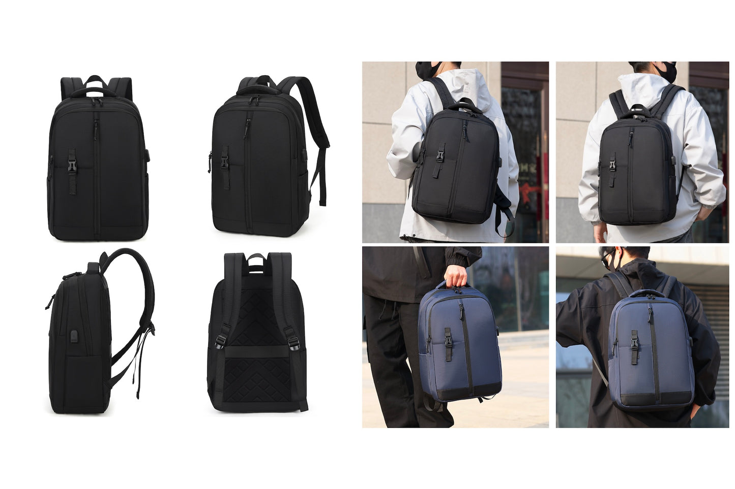 Men's Backpack MBP24111 - Baystory